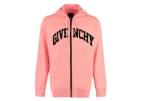 Givenchy Logo Zip Hoodie Jacket Pink/Black