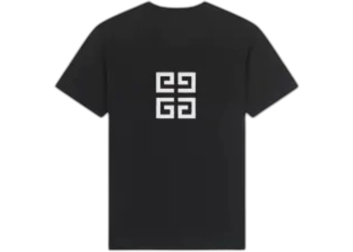 Givenchy Oversized Logo Embroidered T-shirt Black - vue secondaire B