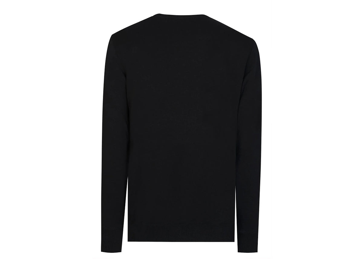 Givenchy Paris Logo Crewneck Black - vue secondaire B