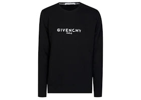 Givenchy Paris Logo Crewneck Black