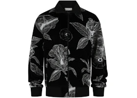 Givenchy Printed Tracksuit Jacket Black White - vue 360