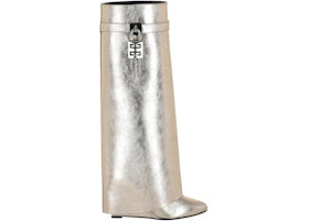 Givenchy Shark Lock Pant Boots Golden (Women's) - vue 360