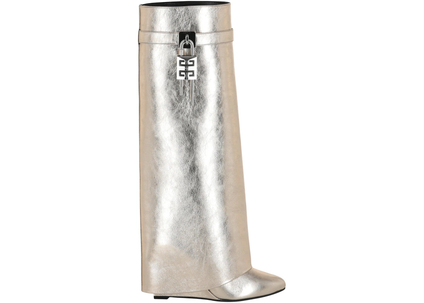 Givenchy Shark Lock Pant Boots Golden (Women's) - vue secondaire A