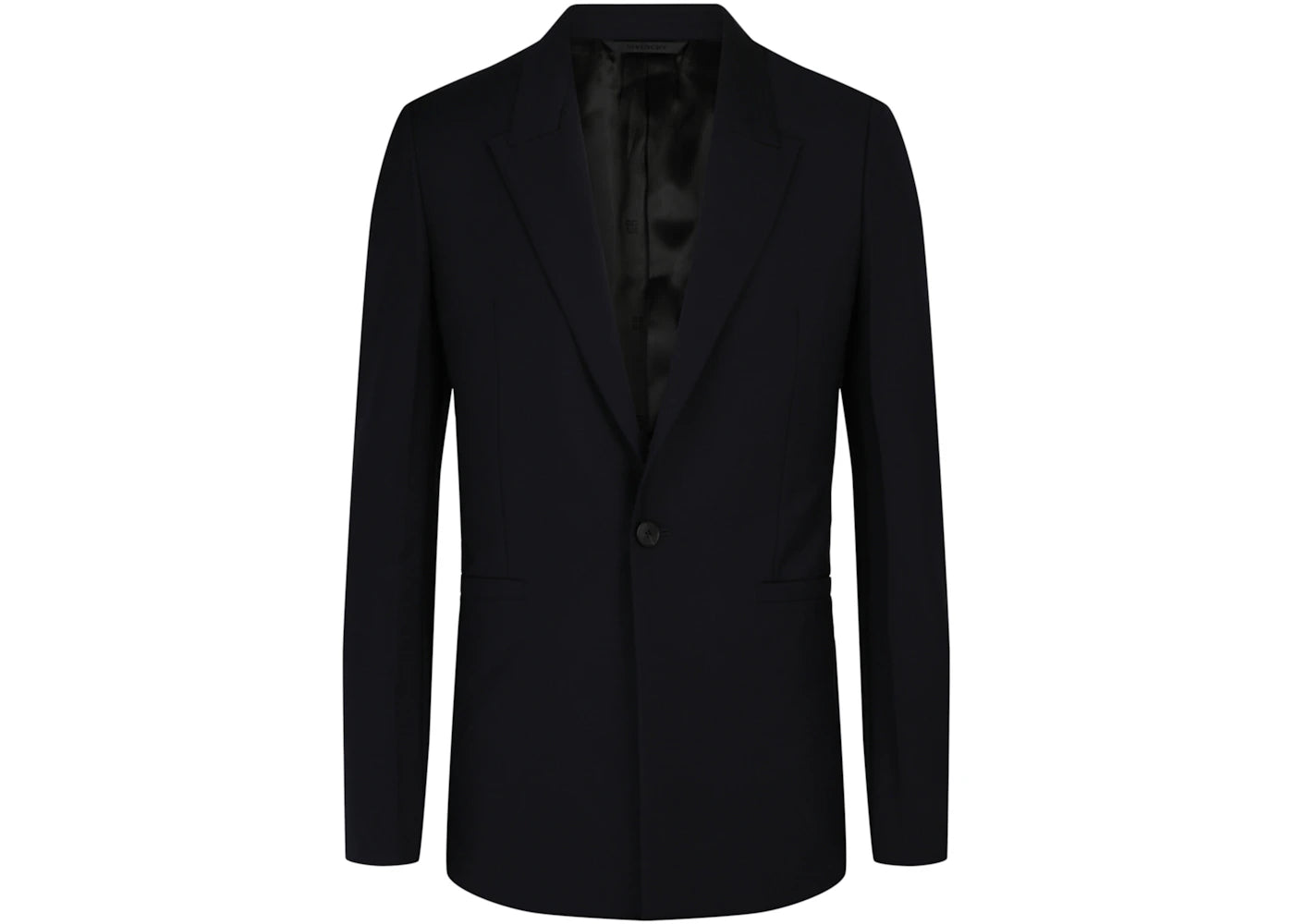Givenchy Single-Breasted Slim Fit Blazer Night Blue - vue secondaire A