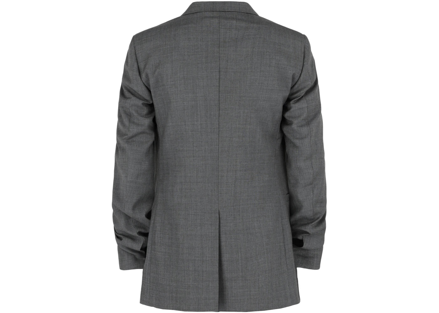 Givenchy Slim-Fit Metal Bar Structured Blazer Medium Grey - vue secondaire B