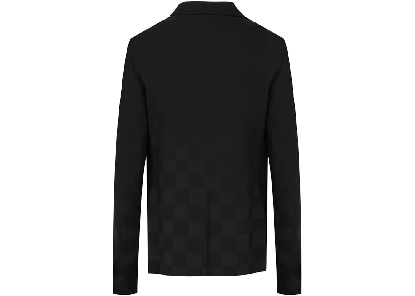 Givenchy Slim Fit Micro Windowpane Check Blazer Black - vue secondaire B