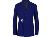 Givenchy Slim Fit U-Lock Blazer In Wool Cobalt