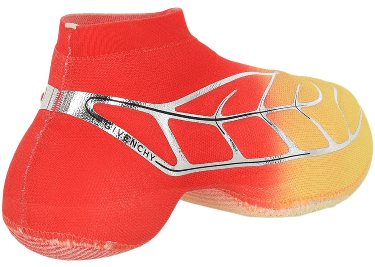 Givenchy TK-360 Plus Mid Sneaker BSTROY Red Yellow Gradient - vue secondaire B