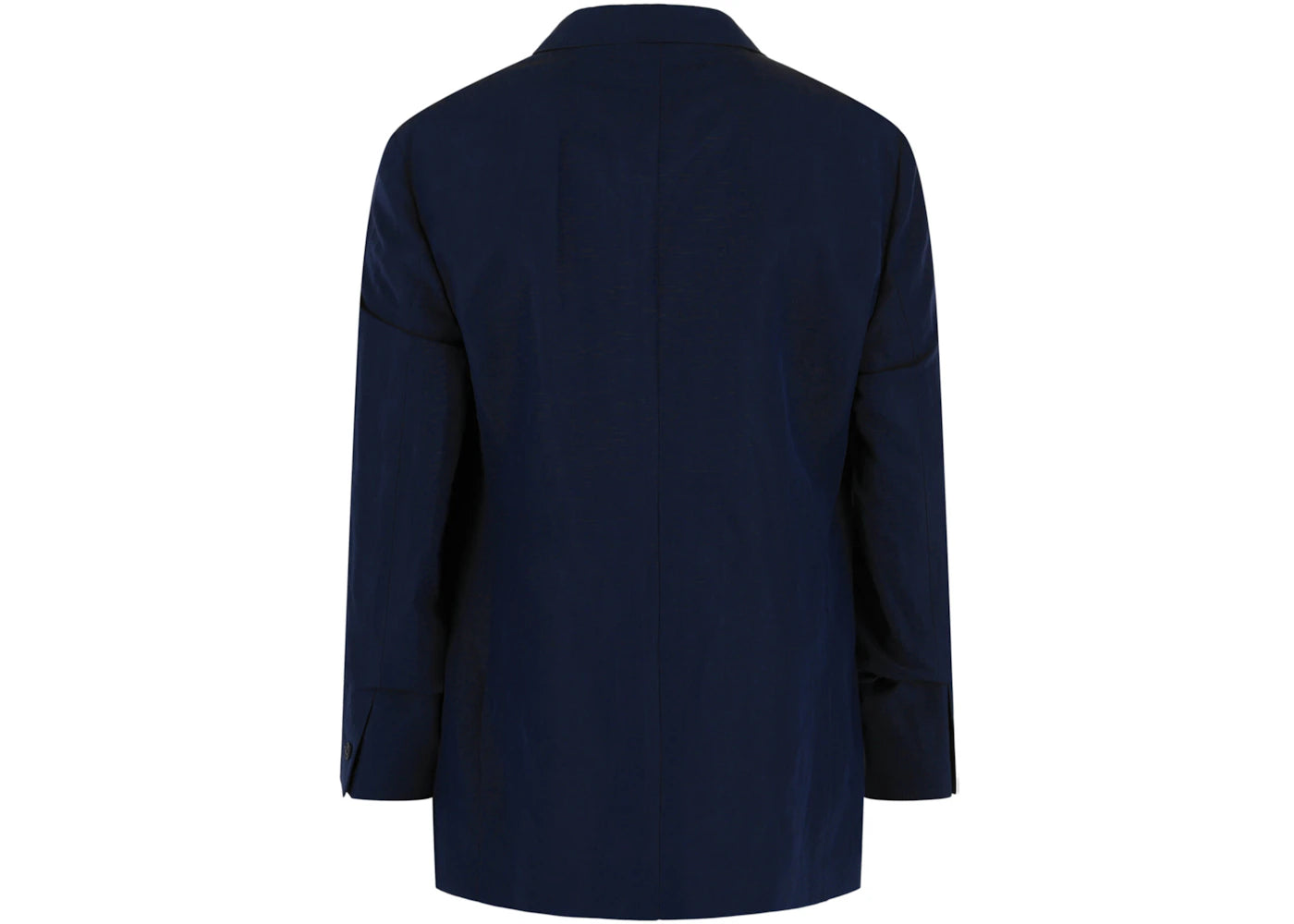 Givenchy Unconstructed Single-Breasted Jacket Navy - vue secondaire B