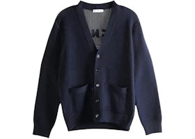 Givenchy V-Neck Cardigan Dark Navy - authentic Givenchy product