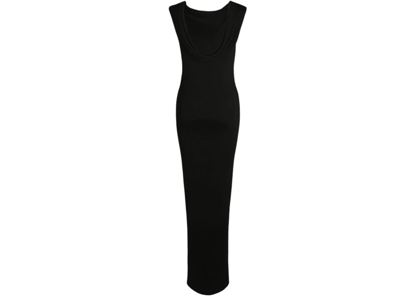 Givenchy Women's Cowl-Neck Maxi Dress Black - vue secondaire B