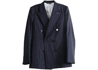 Givenchy Women's Pockets Double Breasted Jacket Dark Navy
