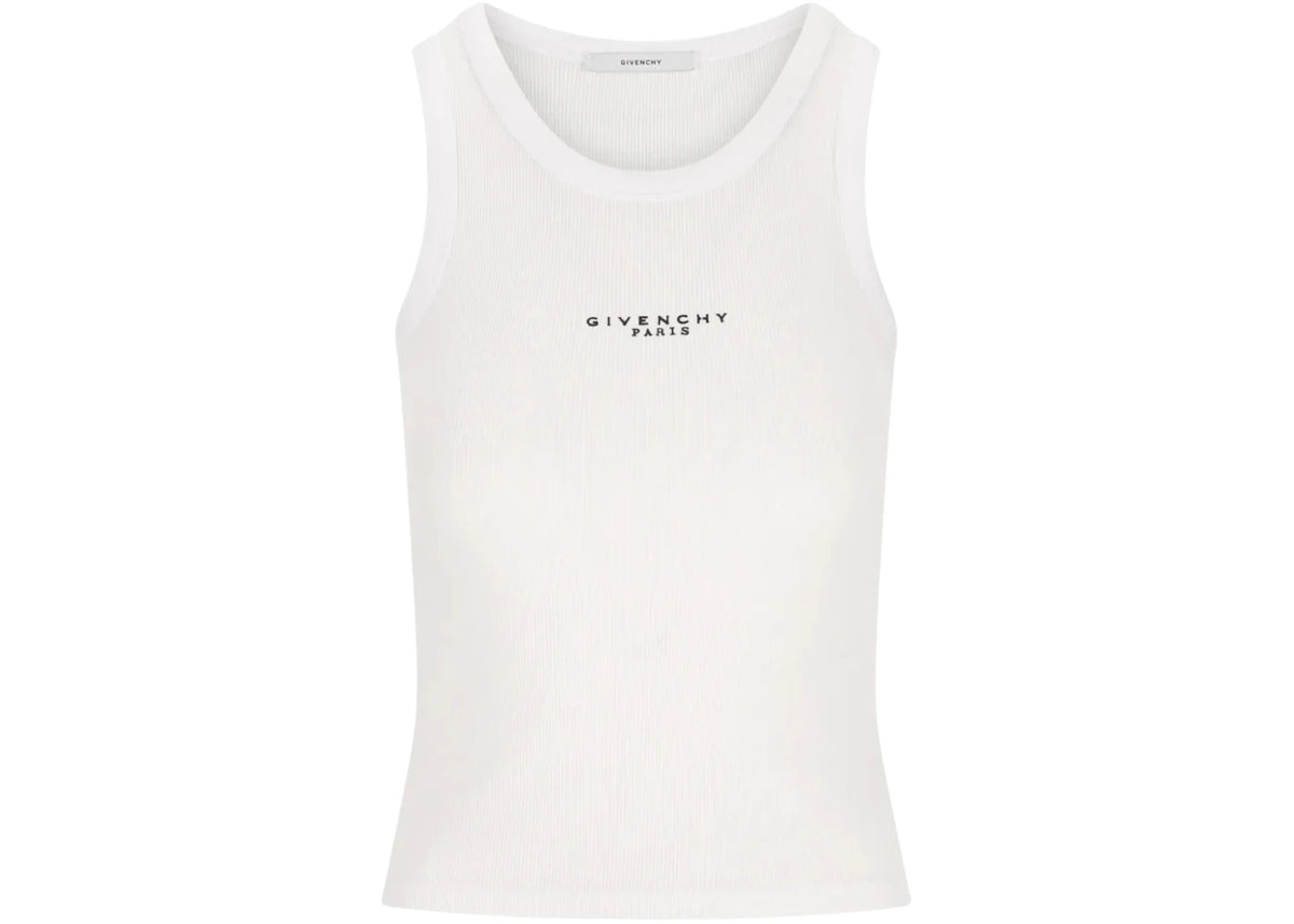 Givenchy Women's Tank Top White - vue secondaire A