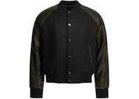Givenchy Wool Reverse Logo Bomber Black