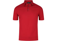 Slowear Zanone Slim Fit Polo Shirt Red