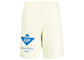 Givenchy x Bstroy Graphic-Print Track Shorts Light Green