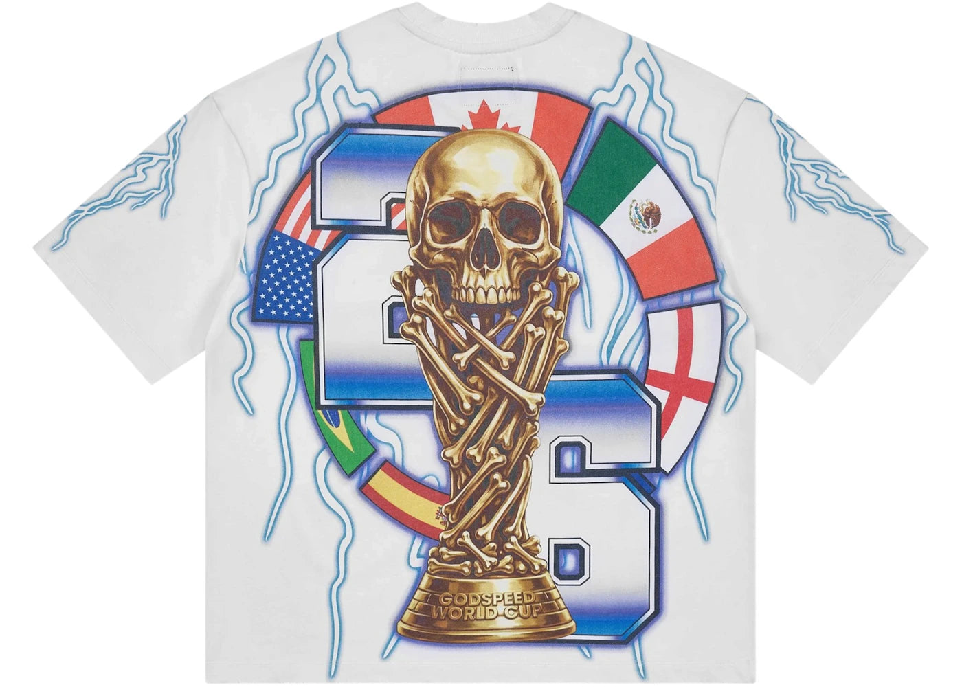Godspeed 26 GSWC Voltage T-shirt White - vue secondaire A