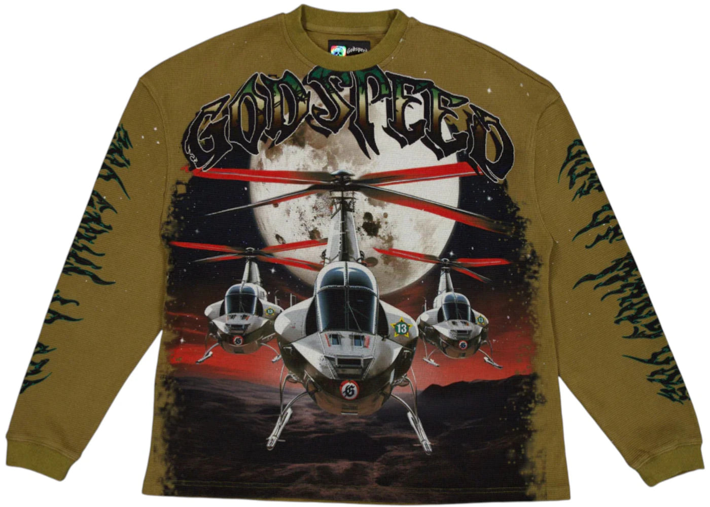 Godspeed Air Strike L/S Thermal Olive - vue secondaire A