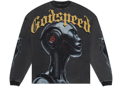 Godspeed Alexa L/S Tee Grey Wash - authentic Godspeed product
