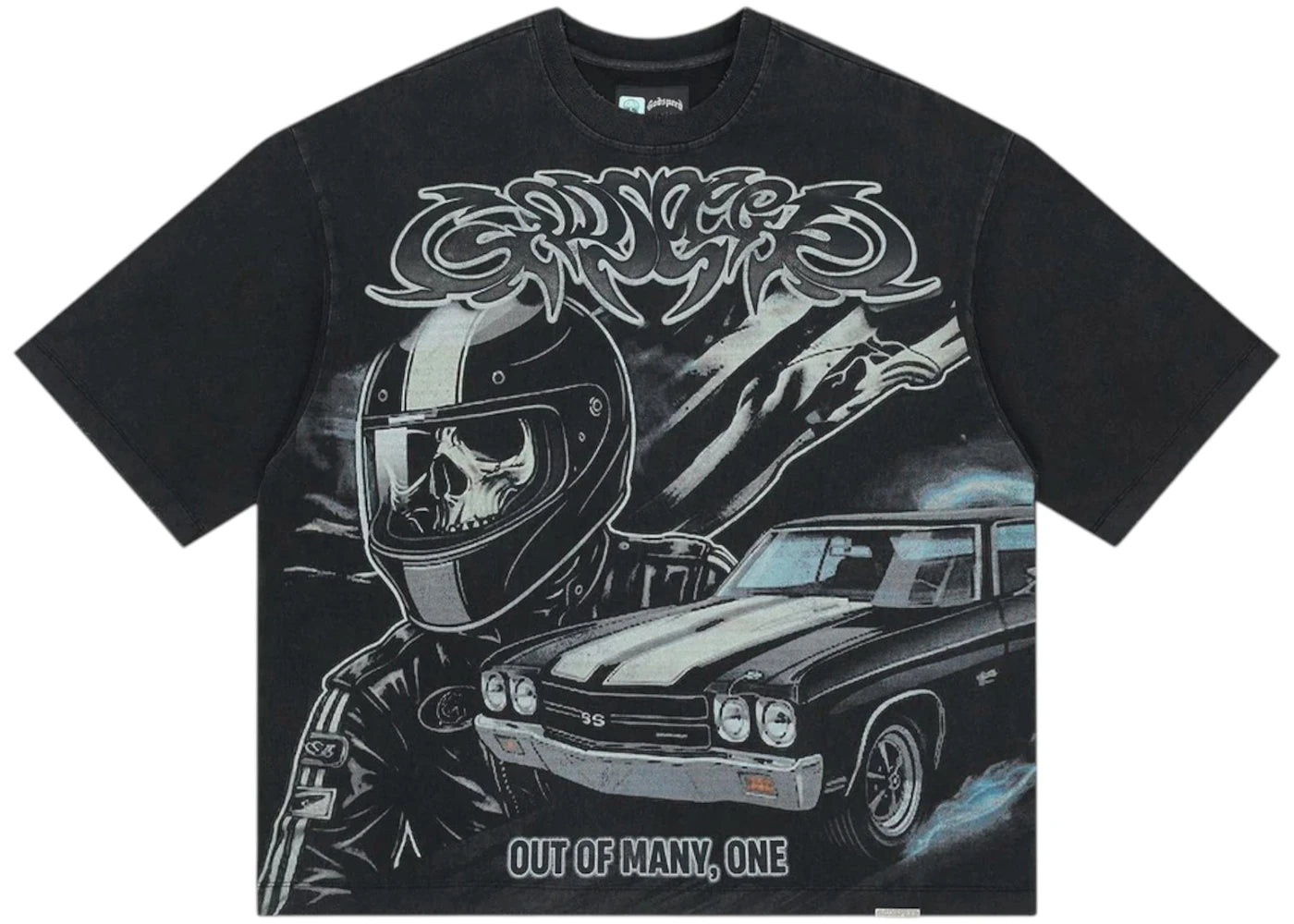 Godspeed American Muscle Tee Black - vue secondaire A