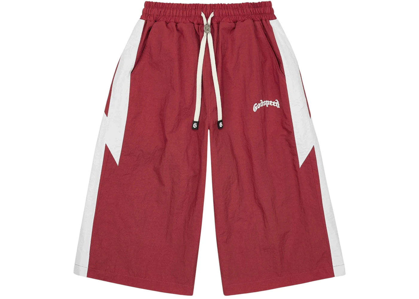 Godspeed Anvil 3Qtr Shorts Red - vue secondaire A