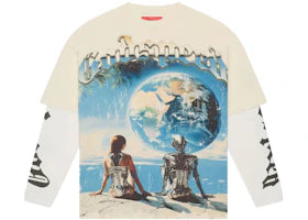 Godspeed Artificial Love Thermal L/S T-shirt Bone - vue 360
