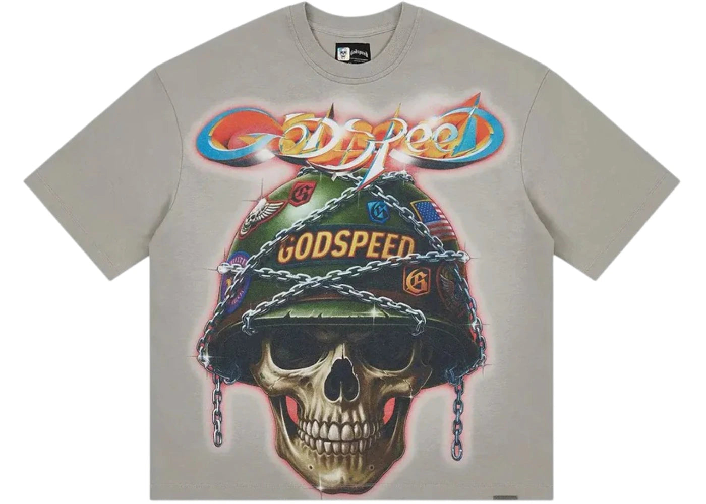 Godspeed Badges of Honor T-shirt Wolf Grey - vue secondaire A