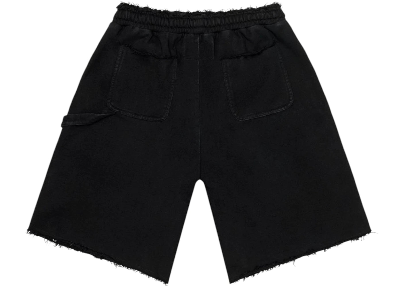Godspeed Carpenter Distressed Shorts Black - vue secondaire B