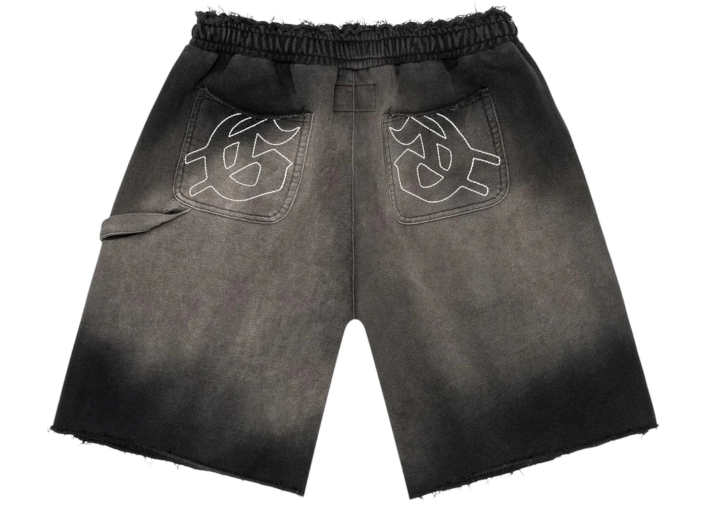 Godspeed Carpenter Distressed Shorts Black Sun Fade - vue secondaire B