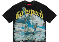 Godspeed Chrome Liberty T-shirt Black Wash