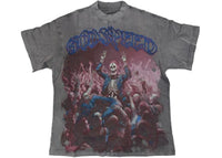 Godspeed Concert Skeleton Tee Gray Wash