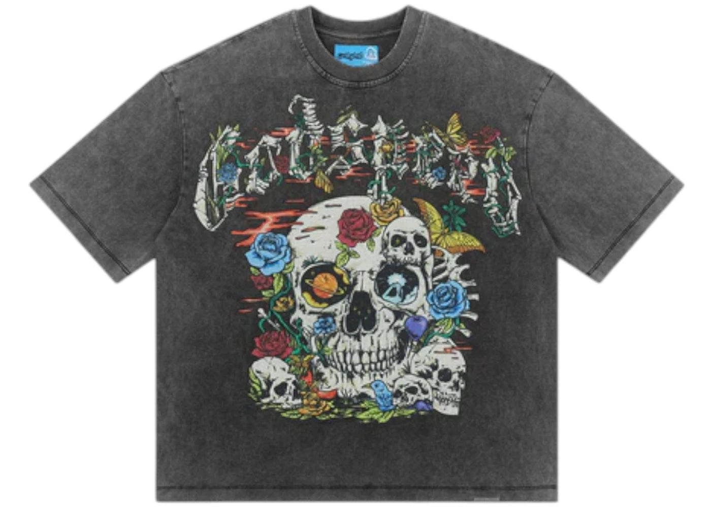 Godspeed Cosmic Remains NG T-shirt Grey Wash - vue secondaire A