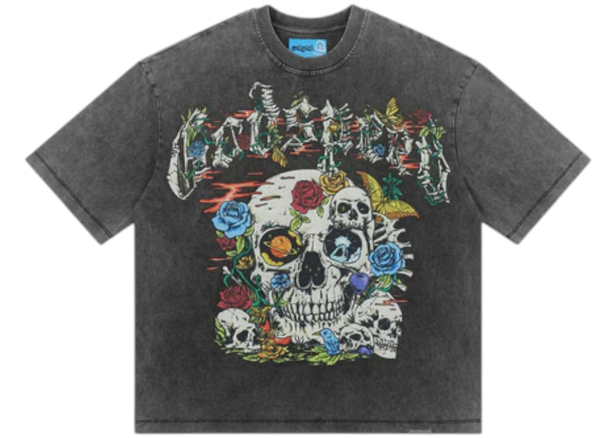 Godspeed Cosmic Remains NG T-shirt Grey Wash - vue 360