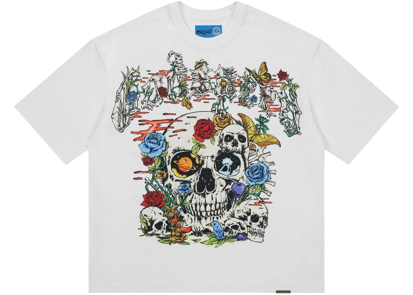 Godspeed Cosmic Remains T-shirt White - vue secondaire A