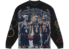 Godspeed Dream Team L/S T-shirt Black