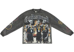 Godspeed Dreamteam 24 Long-Sleeve VVS Tee Black Wash - vue 360