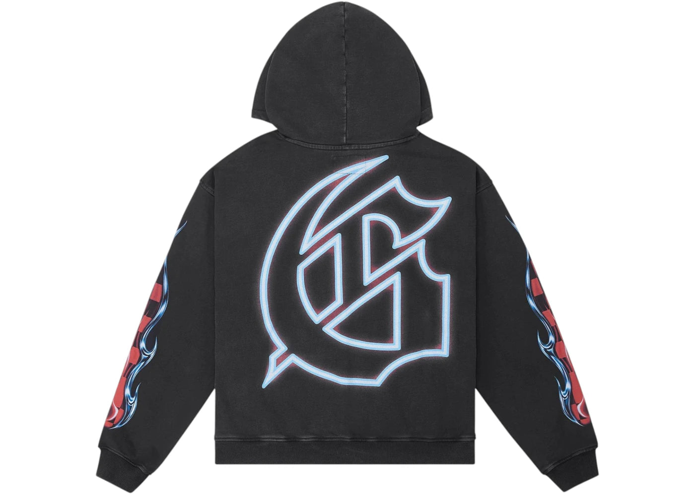 Godspeed Drive In Hoodie Black Wash - vue secondaire B