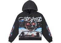 Godspeed Drive In Hoodie Black Wash