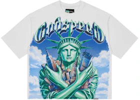 Godspeed Empire Gaurdian T-shirt White - vue 360