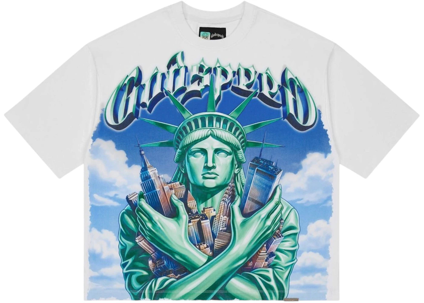 Godspeed Empire Gaurdian T-shirt White - vue secondaire A