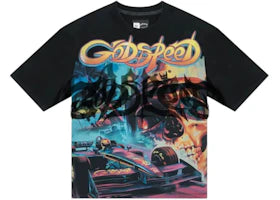 Godspeed F1 Dreams T-shirt Black - authentic Godspeed apparel