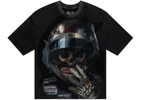 Godspeed F1 World Cup T-shirt Black Wash - vue 360
