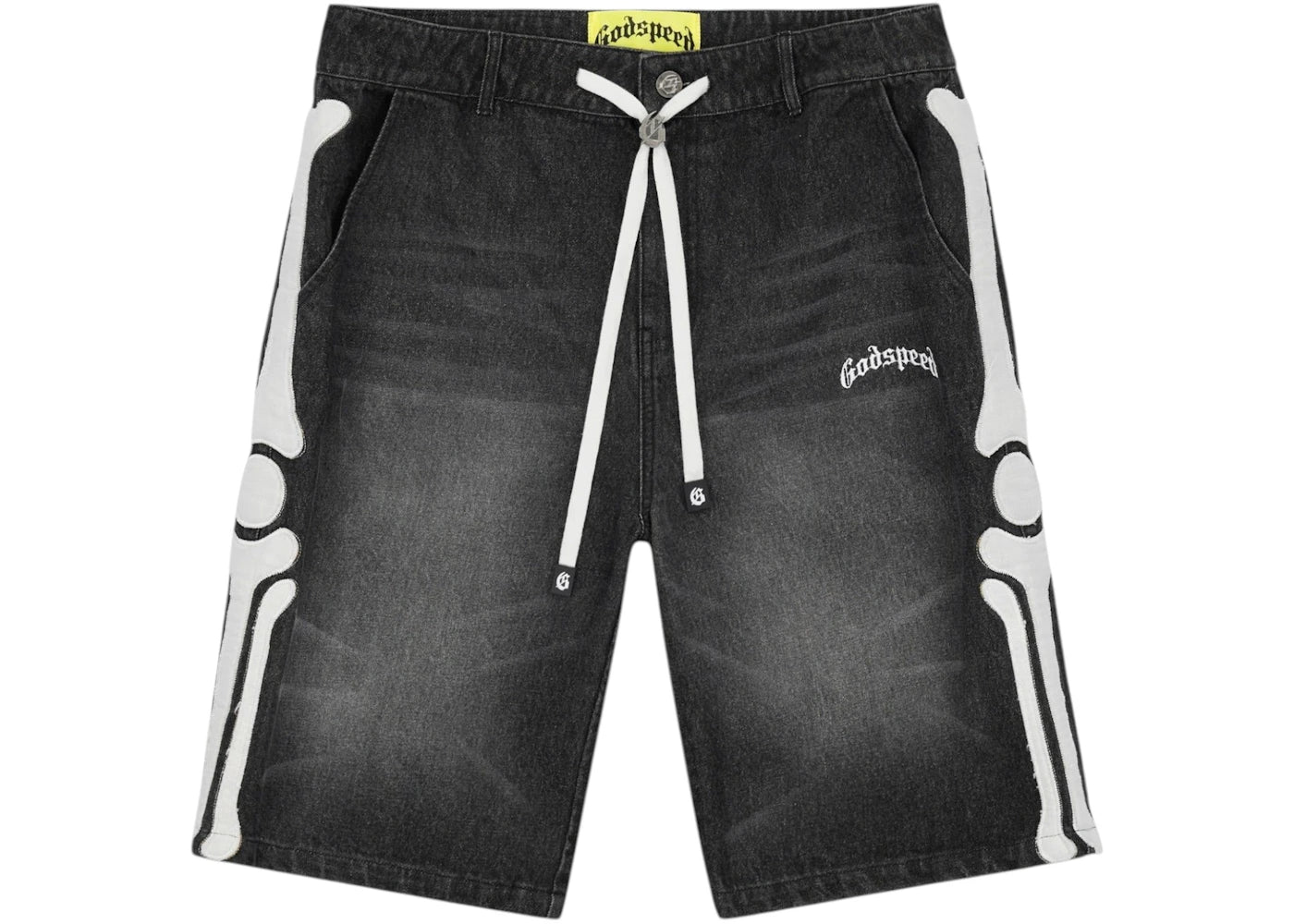 Godspeed Femur Denim Shorts Black - vue 360