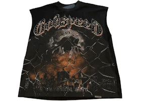 Godspeed Fences Sleeveless T-shirt Black