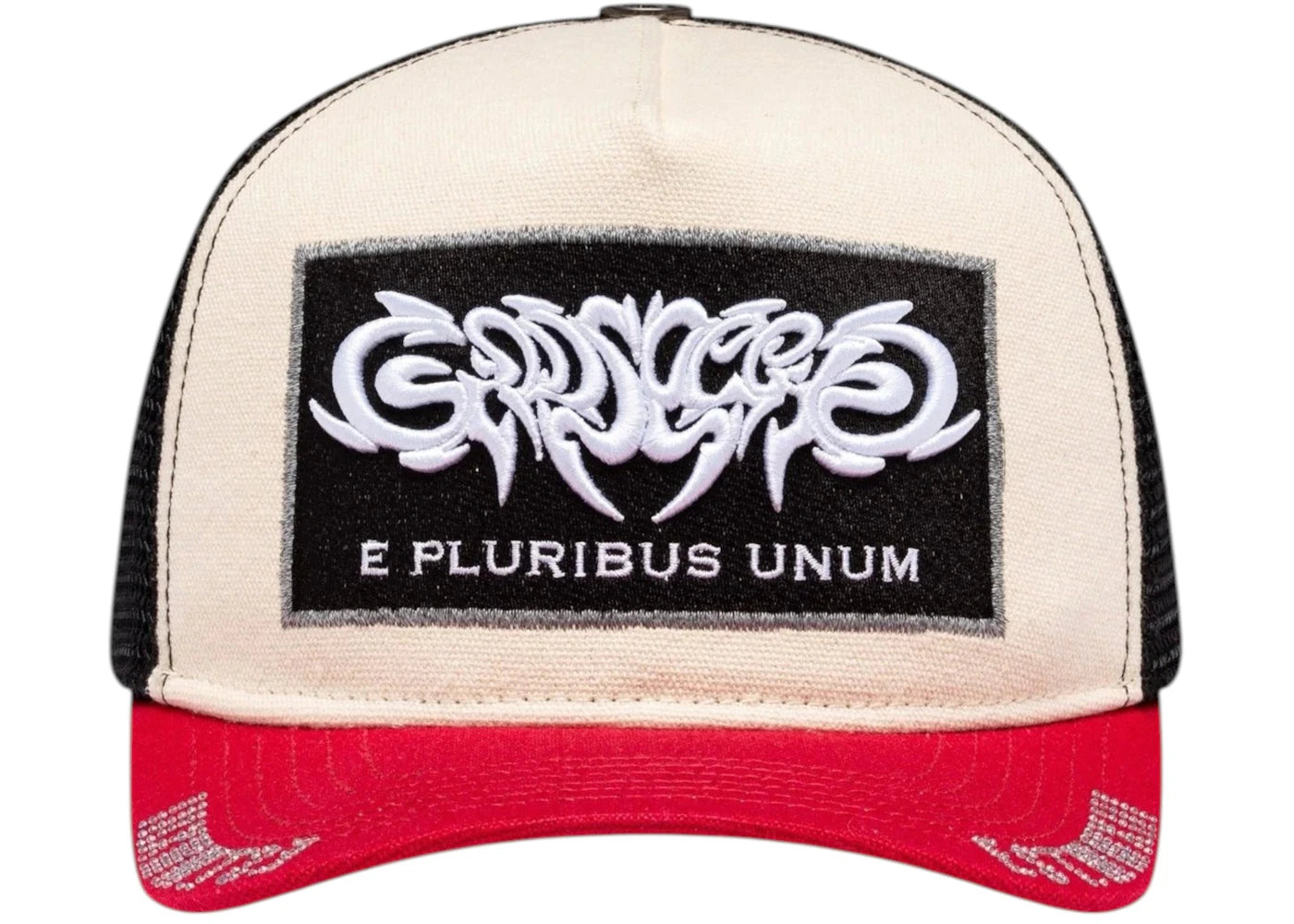 Godspeed GS E Pluribus Trucker Cap White/Red - vue secondaire A