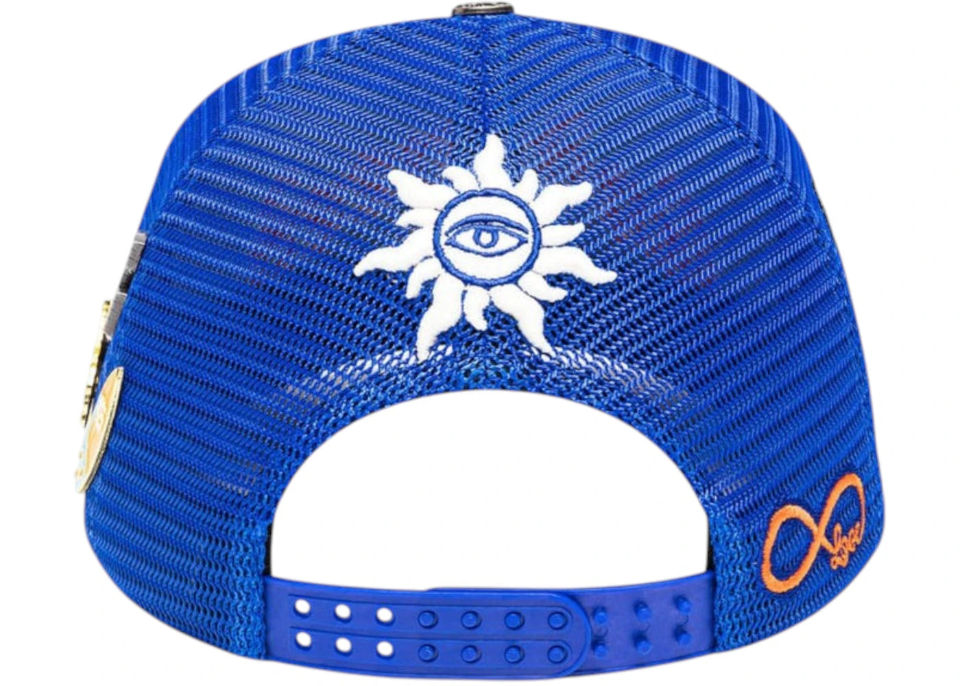 Godspeed GS Forever Trucker Hat Blue/Orange - vue secondaire B