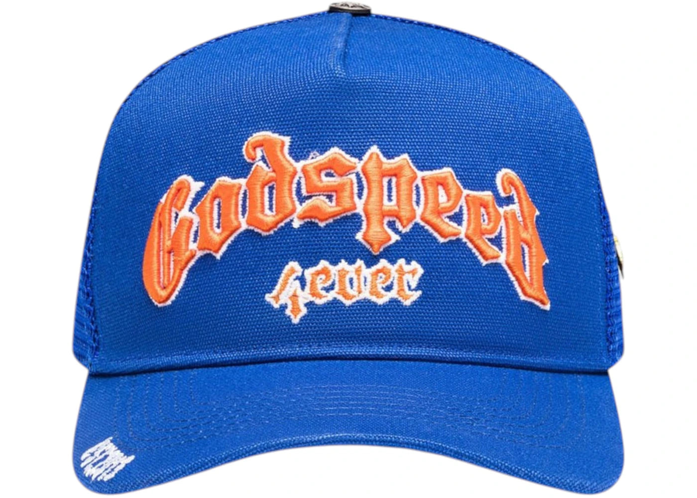 Godspeed GS Forever Trucker Hat Blue/Orange - vue secondaire A