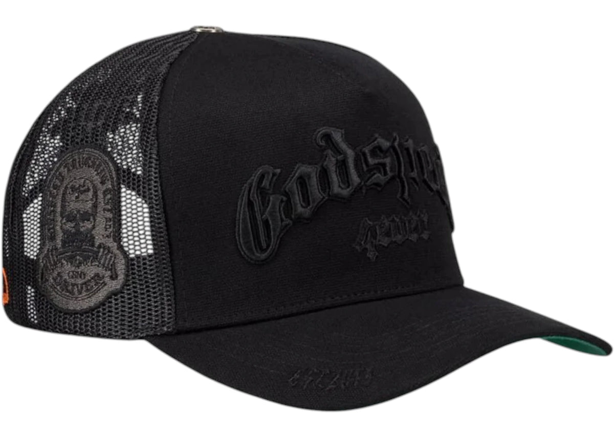 Godspeed GS Forever Trucker Hat Vanta Black - vue secondaire B