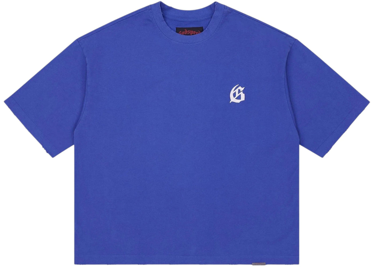 Godspeed GS Logo T-shirt Royal - vue 360