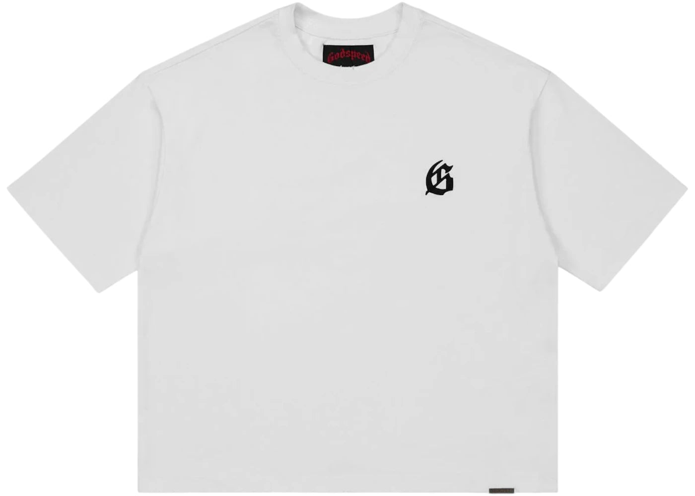 Godspeed GS Logo T-shirt White - vue secondaire A